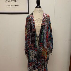 Johnny Was Multicolor Women's Cover up